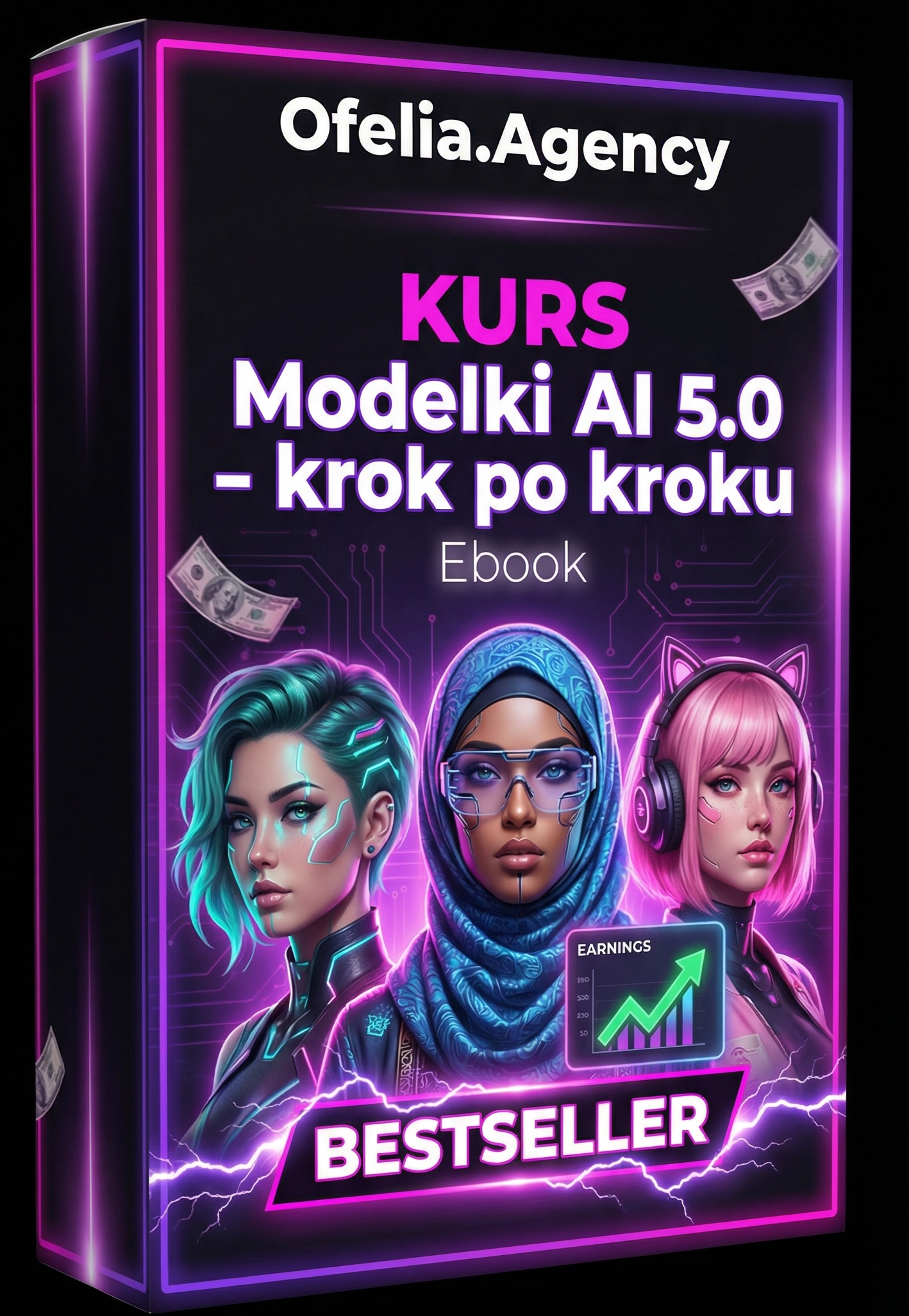 Szkolenie Modelki AI 5.0 by Ofelia.Agency — okładka kursu