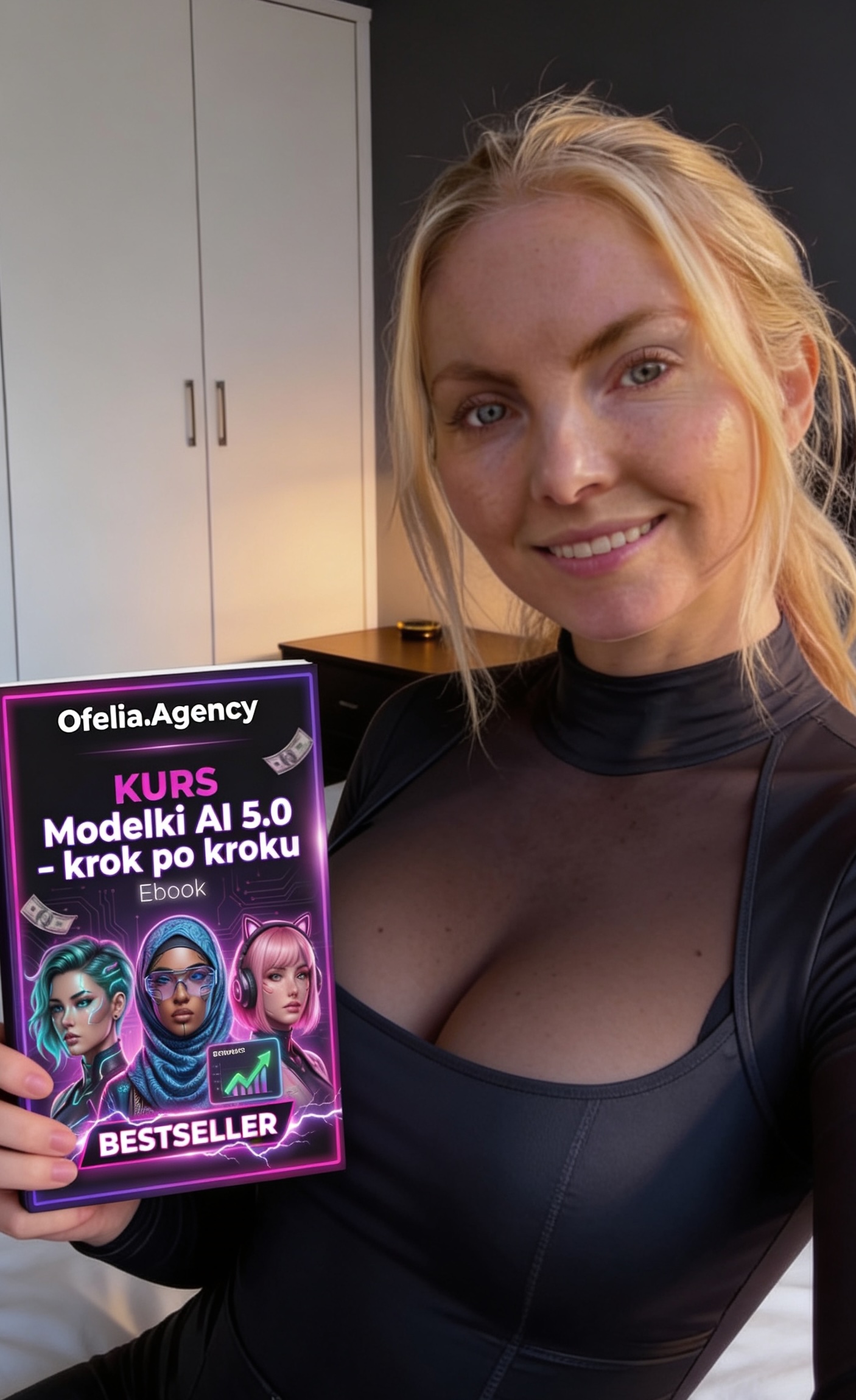 Modelka AI prezentuje szkolenie Modelki AI 5.0