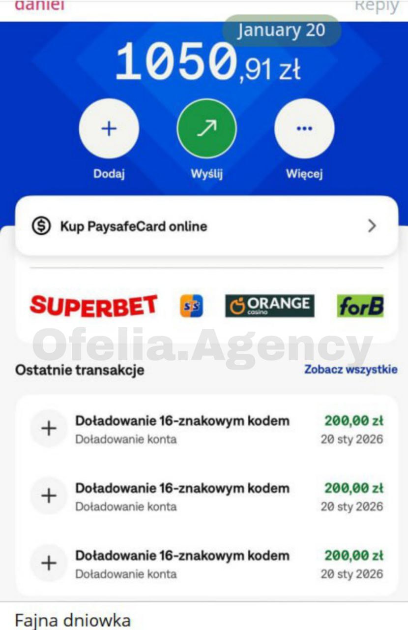Wyniki kursanta 6